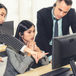 Équipe d’une agence de téléprospection B2B