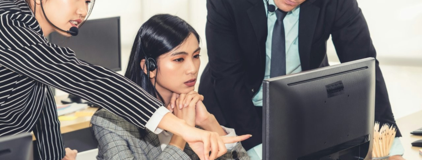 Équipe d’une agence de téléprospection B2B