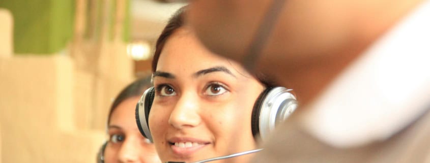 Equipe traitant une opération assurance et gérant le traitement des demandes clients