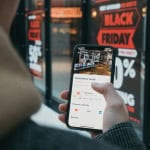 Équipe de service client Black Friday pour un site e-commerce