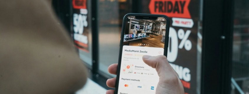Équipe de service client Black Friday pour un site e-commerce