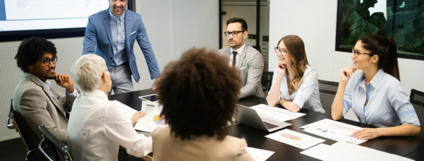 Réunion de gouvernance BPO entre client et prestataire